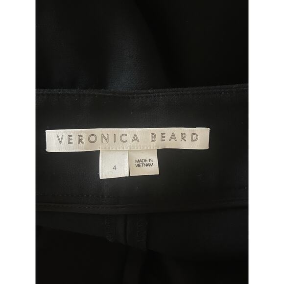 Veronica Beard Renzo Straight Crop Pants Black Size 4 $395 - Picture 10 of 11